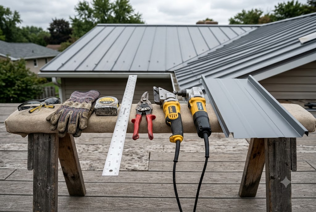 How to Cut Metal Roofing Safely and Accurately