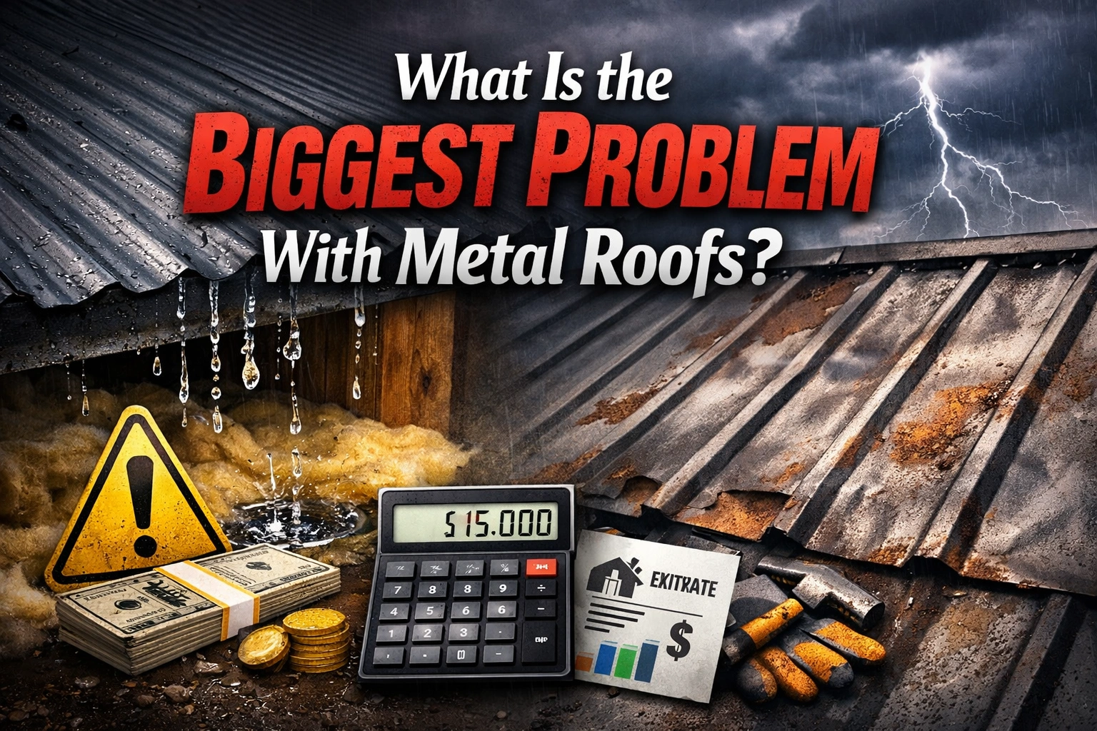 What Is the Biggest Problem With Metal Roofs?