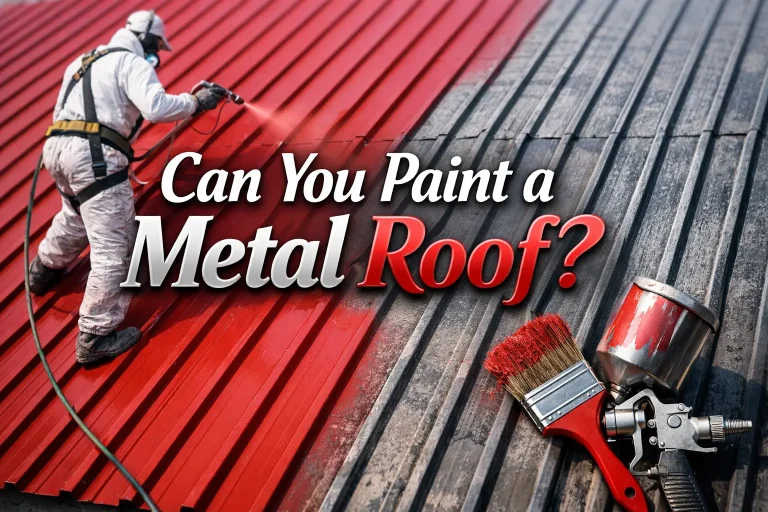 Can You Paint a Metal Roof