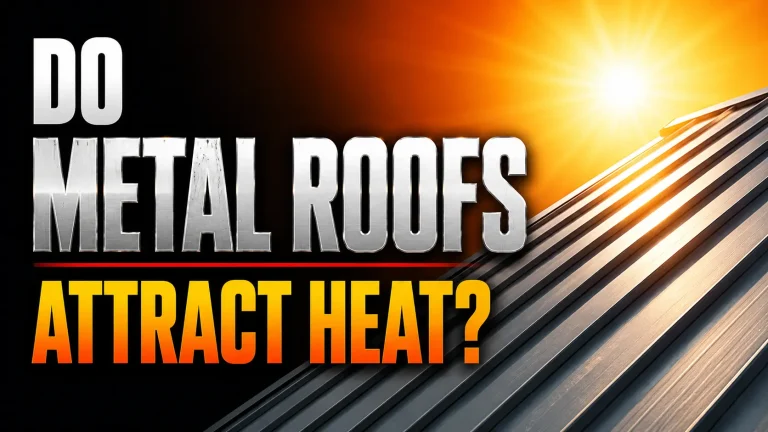 Do Metal Roofs Attract Heat