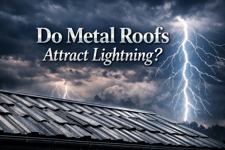Do Metal Roofs Attract Lightning