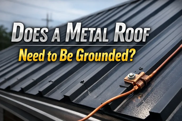 Does a Metal Roof Need to Be Grounded