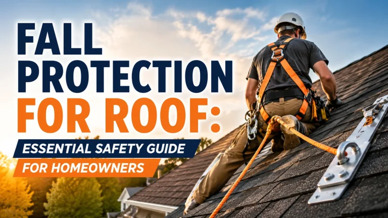 Fall Protection for Roof: A Homeowner’s Guide to Staying Safe During Roofing Work