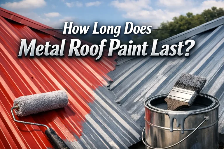 How Long Does Metal Roof Paint Last