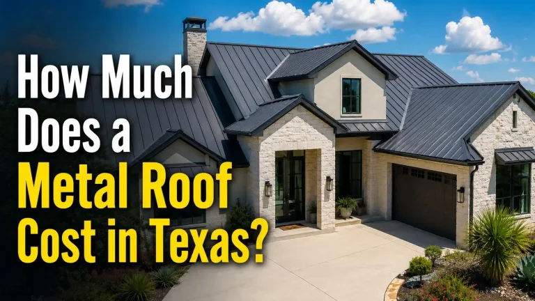How Much Does a Metal Roof Cost in Texas