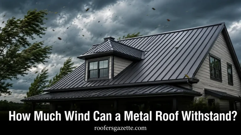 How Much Wind Can a Metal Roof Withstand