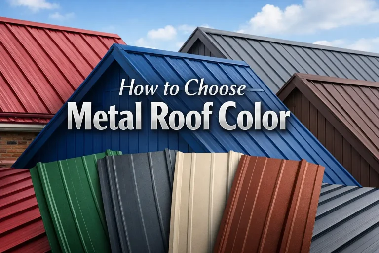 How to Choose Metal Roof Color