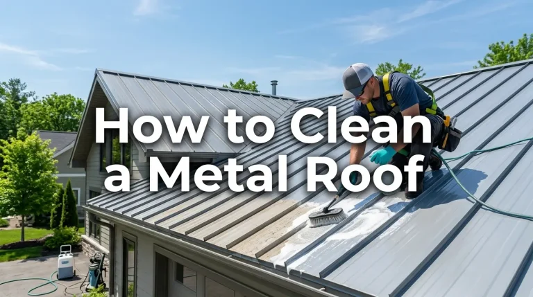 How to Clean a Metal Roof