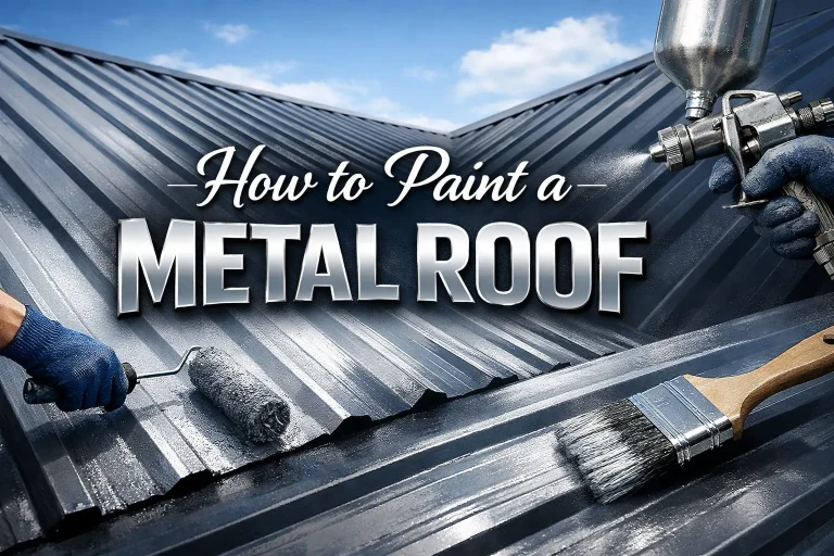 How to Paint a Metal Roof
