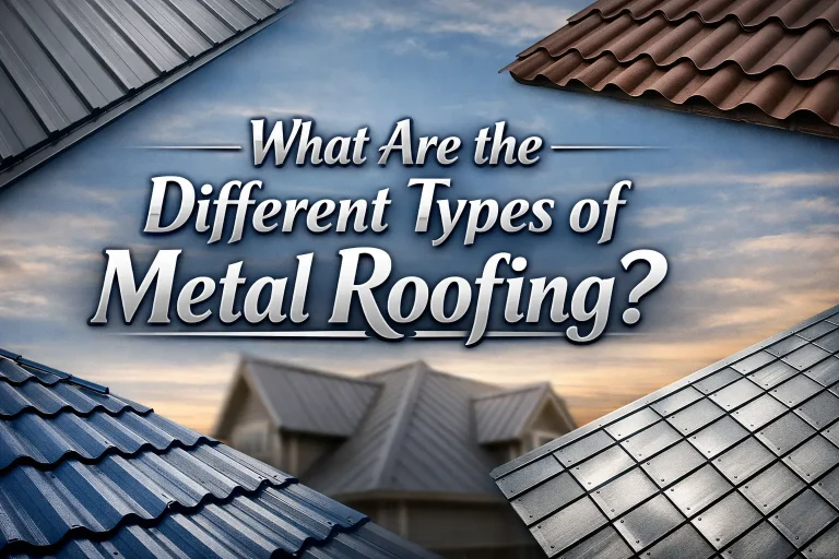 What Are the Different Types of Metal Roofing
