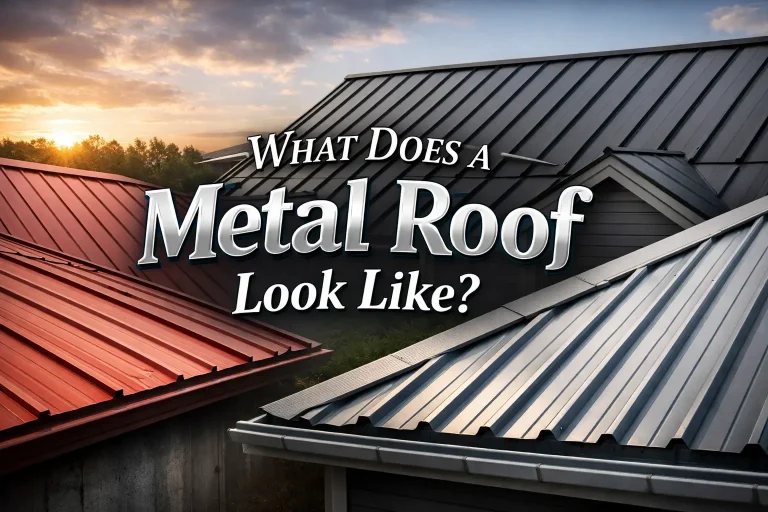 What Does a Metal Roof Look Like