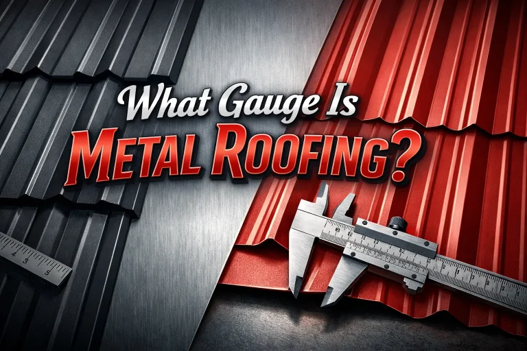 What Gauge Is Metal Roofing