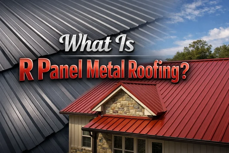 What Is R Panel Metal Roofing