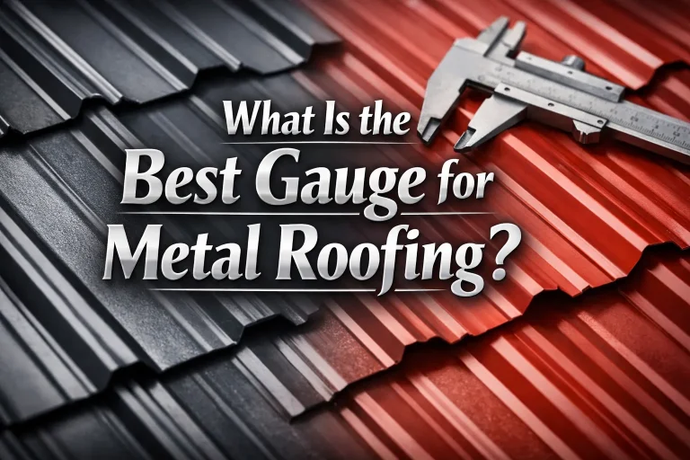 What Is the Best Gauge for Metal Roofing