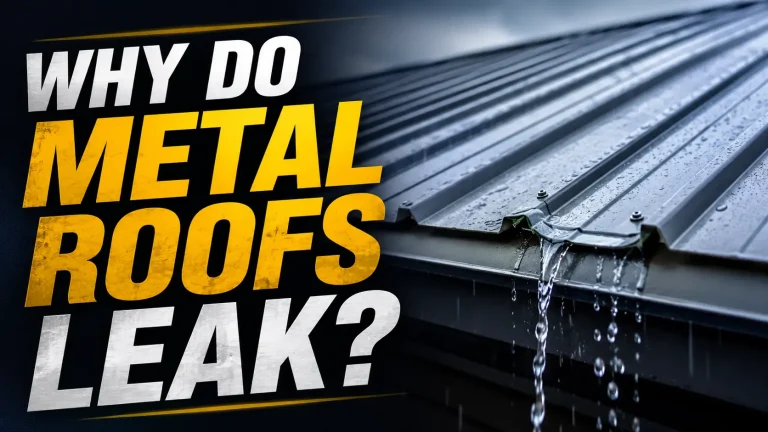 Why Do Metal Roofs Leak