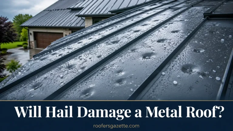 Will Hail Damage a Metal Roof