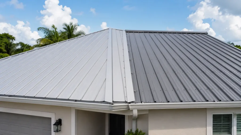 how long do metal roofs last in Florida standing seam vs exposed fastener roof comparison