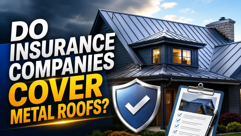 do insurance companies cover metal roofs on a residential home
