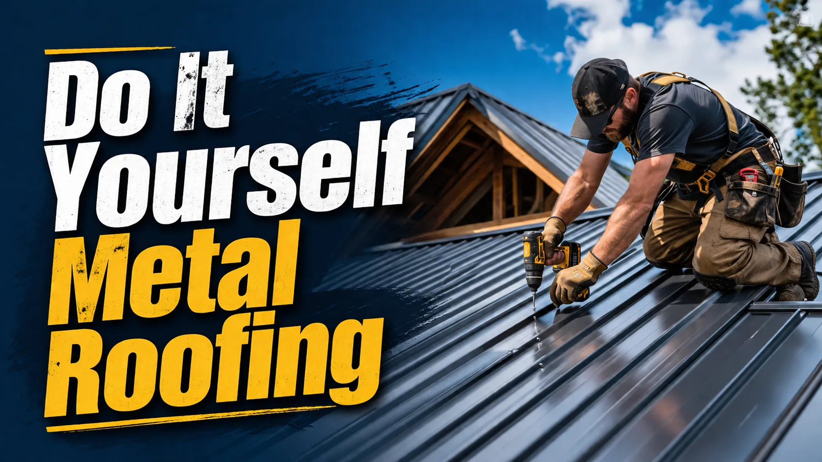do it yourself metal roofing comparison of simple roof and complex roof