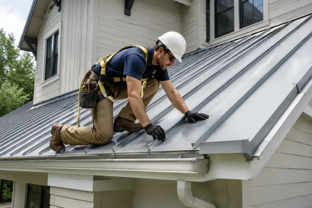 homeowner guide to maintaining a fade resistant metal roof color