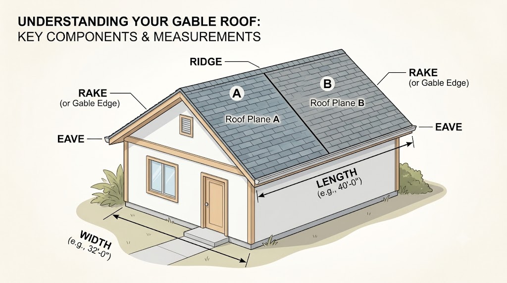  how much metal roofing do i need roof measurement diagram
