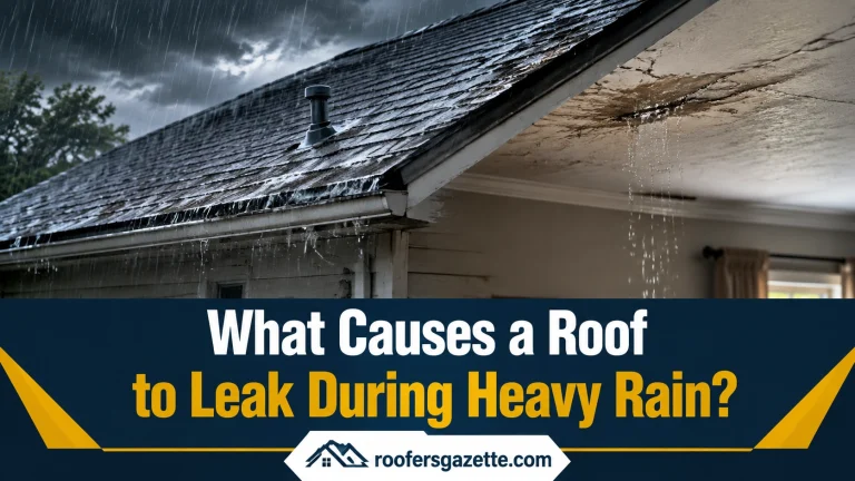 What Causes a Roof to Leak During Heavy Rain?