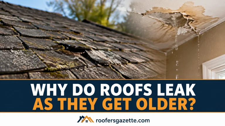 Why Do Roofs Leak as They Get Older?
