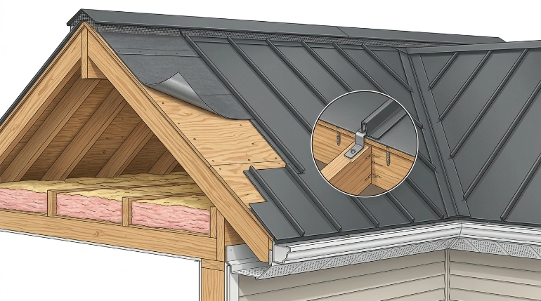 metal roof code requirements and roof assembly components
