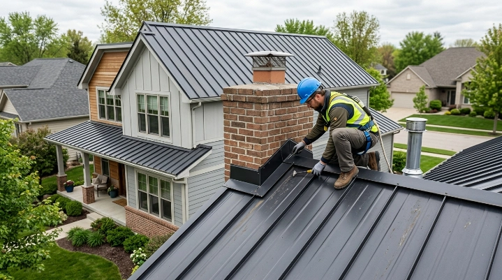 How can you prevent common roof leak causes on a metal roof