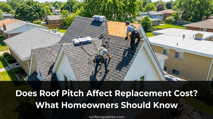 Does Roof Pitch Affect Replacement Cost