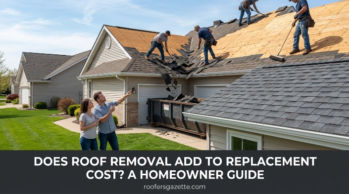 Does Roof Removal Add to Replacement Cost