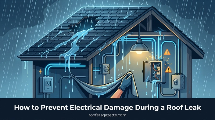 How to Prevent Electrical Damage During a Roof Leak