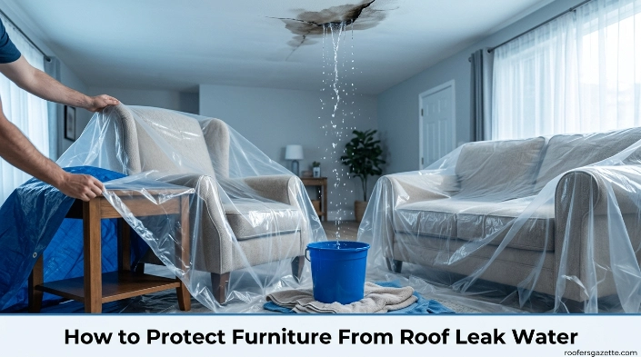 How to Protect Furniture From Roof Leak Water