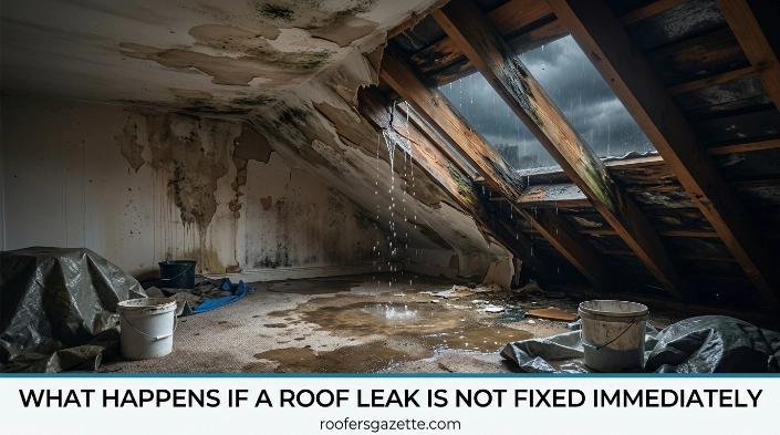 What Happens if a Roof Leak Is Not Fixed Immediately