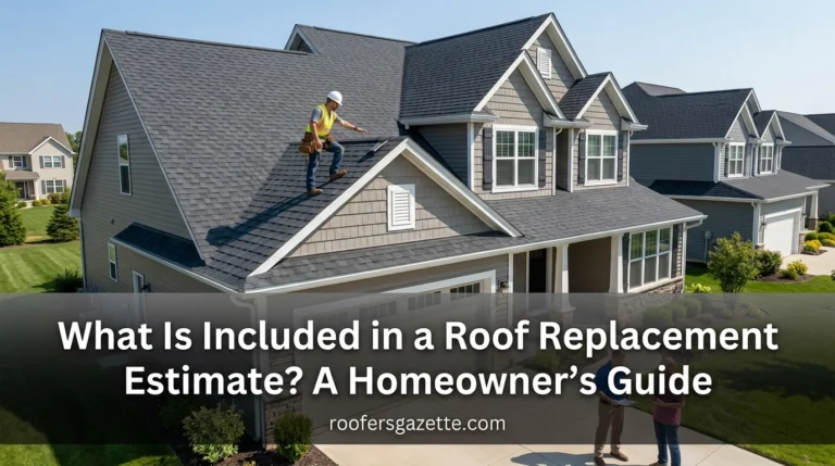 What Is Included in a Roof Replacement Estimate