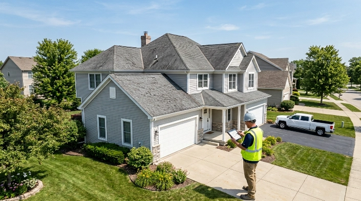 does roof size affect replacement cost for a residential home