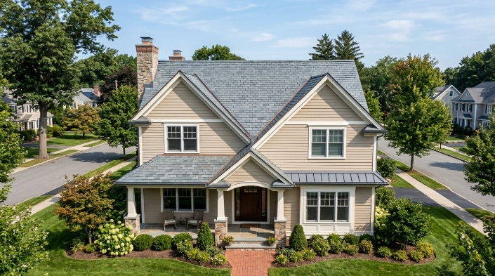 how much does a slate roof replacement cost for a residential home
