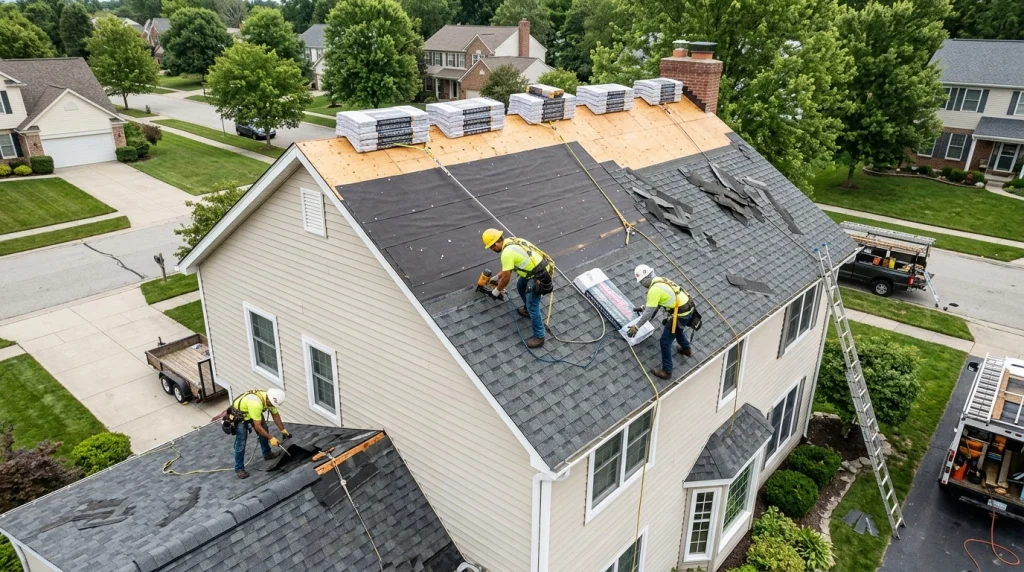 how much does roof replacement labor cost for a residential home