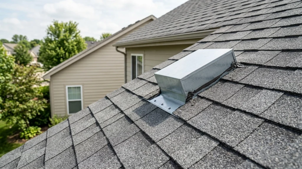 how much does roof vent replacement cost on an asphalt shingle roof