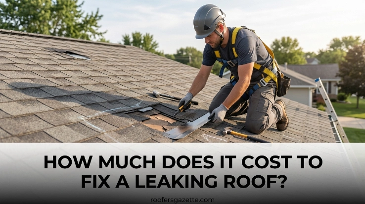 How much does it cost to fix a leaking roof on a metal-roof home