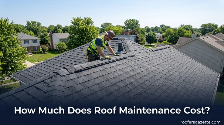 How Much Does Roof Maintenance Cost professional roof inspection