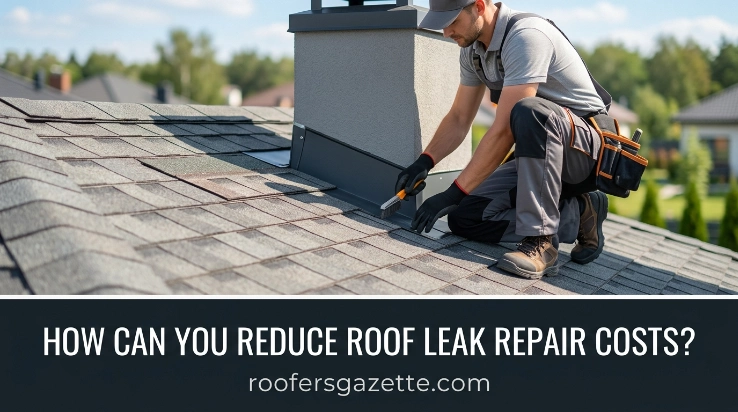 How can you reduce roof leak repair costs with early metal roof inspection