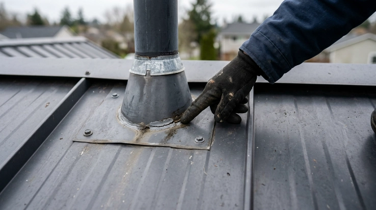 Common metal roof leak areas that can increase roof repair costs