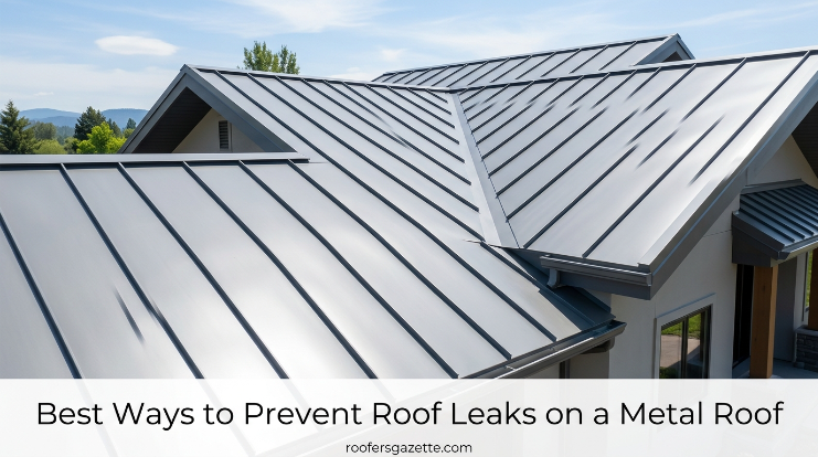 Best ways to prevent roof leaks on a residential metal roof