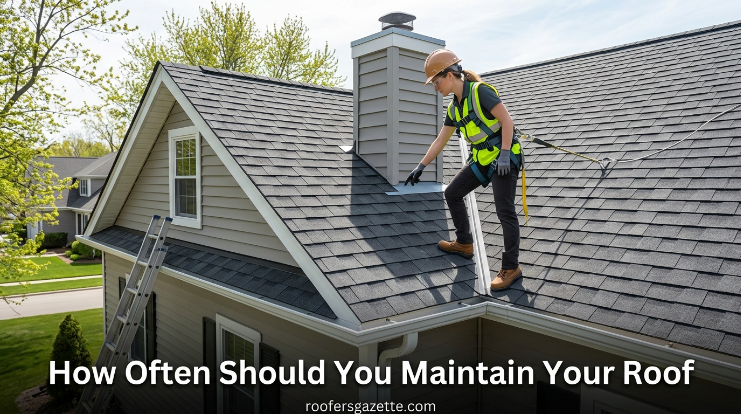 How often should you maintain your roof professional roof inspection
