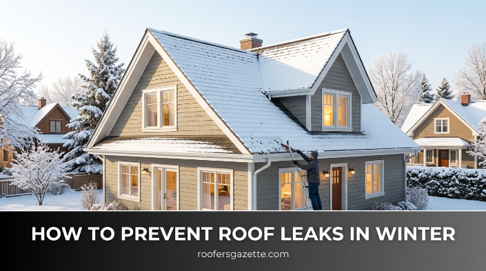 How to Prevent Roof Leaks in Winter