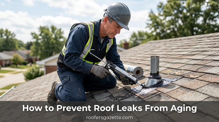 How to Prevent Roof Leaks From Aging