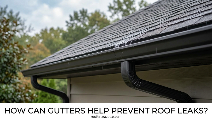 How Can Gutters Help Prevent Roof Leaks