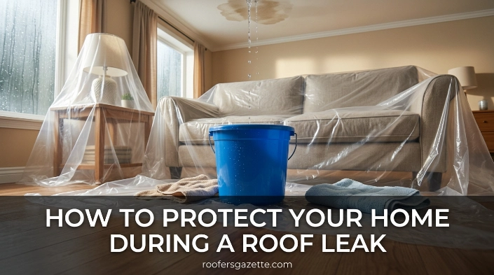 How to Protect Your Home During a Roof Leak
