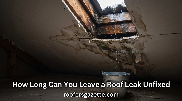 How Long Can You Leave a Roof Leak Unfixed